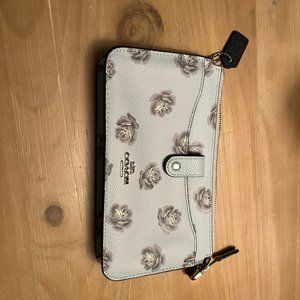 Floral Coach Wallet